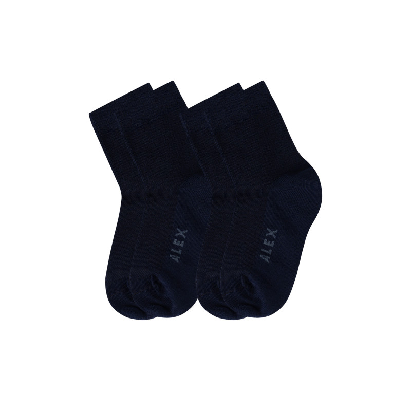 Պատանեկան երկար միագույն գուլպա 2 զույգ